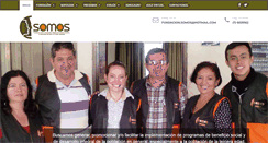 Desktop Screenshot of fundacionsomos.org