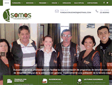Tablet Screenshot of fundacionsomos.org